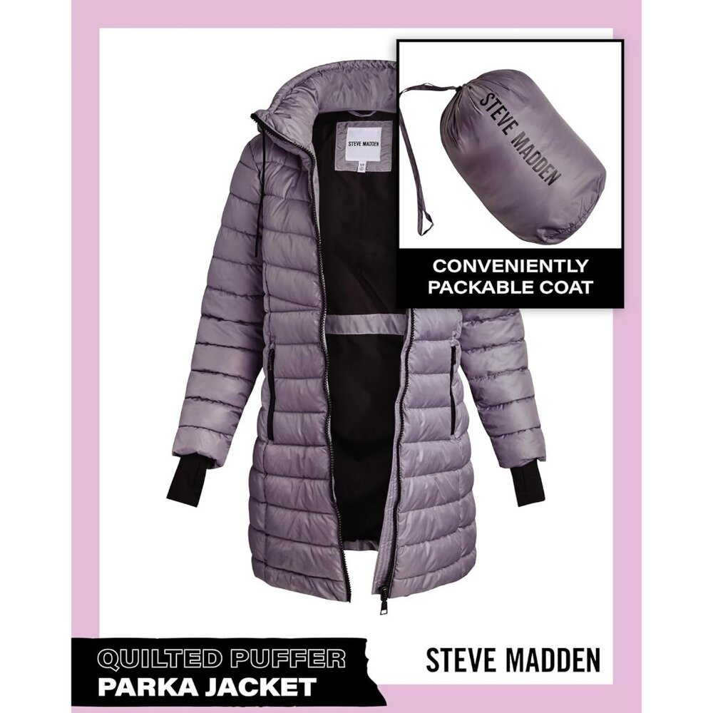 Womens Packable Puffer Jacket - Insulated Puffer … - image 2